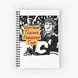 Matthew Tkachuk Friendship Tour Notebook