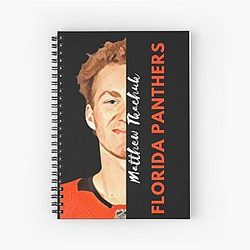 Matthew Tkachuk Florida Panthers Spiral Notebook