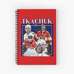 matthew tkachuk spiral notebook