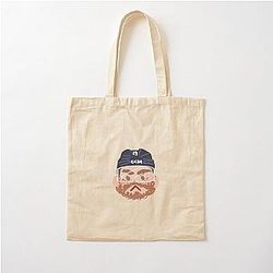 Chibi Matthew Tkachuk Cotton Tote Bag