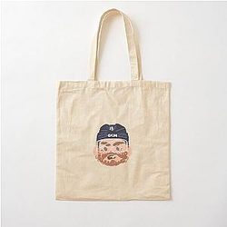 Chibi Matthew Tkachuk Cotton Tote Bag