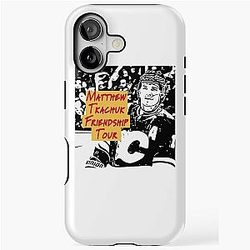 Matthew Tkachuk Friendship Tour iPhone Tough Case
