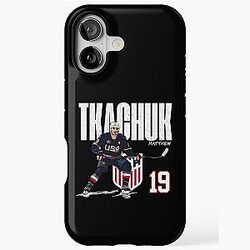 USA Matthew Tkachuk Hockey iPhone Tough Case