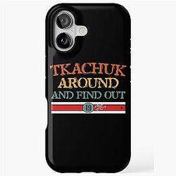 Matthew Tkachuk Around Find Out - Florida Hockey iPhone Case