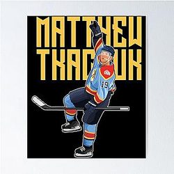Matthew Tkachuk Celebrates Goal 19 Poster