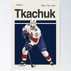 Matthew Tkachuk Florida Panthers' Power Forward Poster
