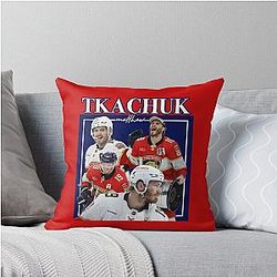 matthew Tkachuk Throw Pillow