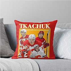 Matthew Tkachuk Throw Pillow