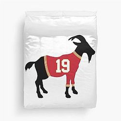 Matthew Tkachuk GOAT Duvet Cover