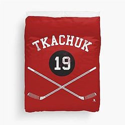 Matthew Tkachuk Duvet Cover