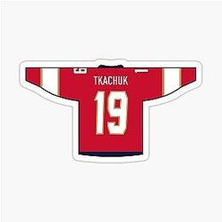 Matthew Tkachuk Jersey Sticker