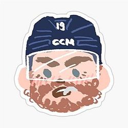 Chibi Matthew Tkachuk sticker