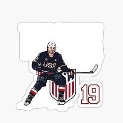 USA Matthew Tkachuk Hockey Sticker