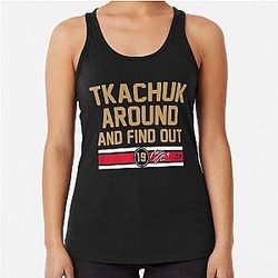 Matthew Tkachuk Around Find Out - Florida Hockey Tank Top