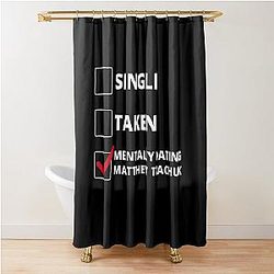 Mentally Dating Matthew Tkachuk Shower Curtain