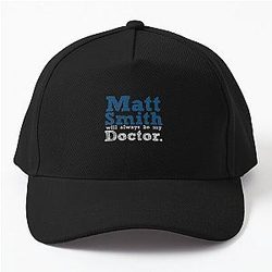 Matt Smith Will Always Be My Doctor Baseball Cap