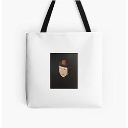 Matt Smith in Hat All Over Print Tote Bag