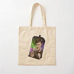 Matt Smith as the Doctor Cotton Tote Bag