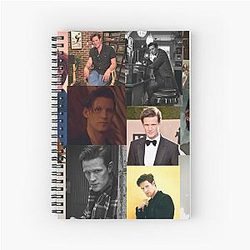 Matt Smith picture collage Notebook