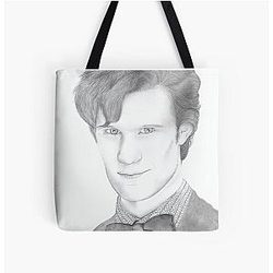 The Doctor Matt Smith All Over Print Tote Bag