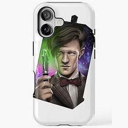 Matt Smith as the Doctor iPhone Case