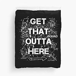 Matt Smith Get That Outta Here Duvet Cover