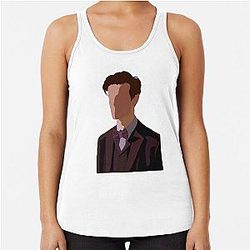 Matt Smith Vector Racerback Tank Top