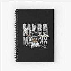 Maxx Crosby Las Vegas Raiders Spiral Notebook