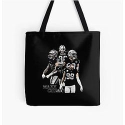 Maxx Crosby Vintage Collage Tote Bag