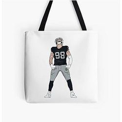 Max Crosby Celebration All Over Print Tote Bag