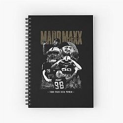 Maxx Crosby Spiral Notebook