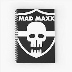 Maxx Crosby Shield 98 Classic T-Shirt Spiral Notebook