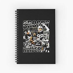 Maxx Crosby Vintage Spiral Notebook