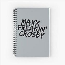 Maxx Crosby, Las Vegas Raiders Spiral Notebook