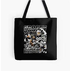Max Crosby Vintage Bootleg All Over Print Tote Bag