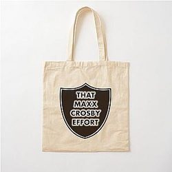 That Max Crosby Effort Cotton Tote Bag