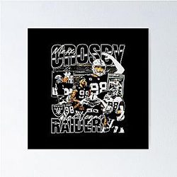 Max Crosby Vintage Bootleg Poster