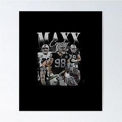Vintage 90s Graphic Style Maxx Crosby Posters