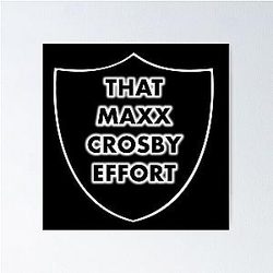 That Max Crosby Poster