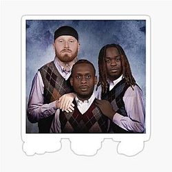 Maxx Crosby Geno Smith Ashton Jeanty Step Brothers Funny Raiders Football Sticker