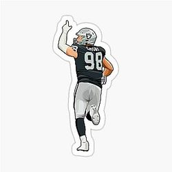 Max Crosby 99 Sticker