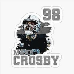 Max Crosby Sticker