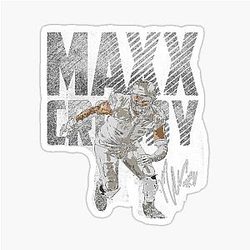 Maxx Crosby Las Vegas Bold Sticker