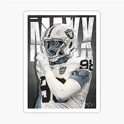 The Maxx Crosby Sticker