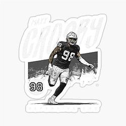 Max Crosby Las Vegas Sticker