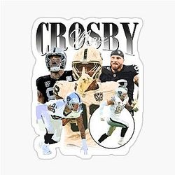 Max Crosby Raiders Football Sticker