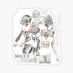 Maxx Crosby Vintage Sticker