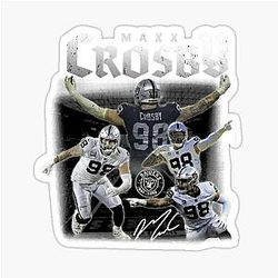 Max Crosby Sticker