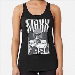 Maxx Crosby Celebration Racerback Tank Top