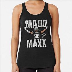 Maddie Maxx Crosby Classic Racerback Tank Top